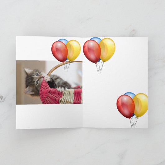 Kitten Karte (Innenseite)