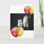 Kitten Karte (Vorderseite)