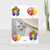 Kitten Karte (Rückseite)