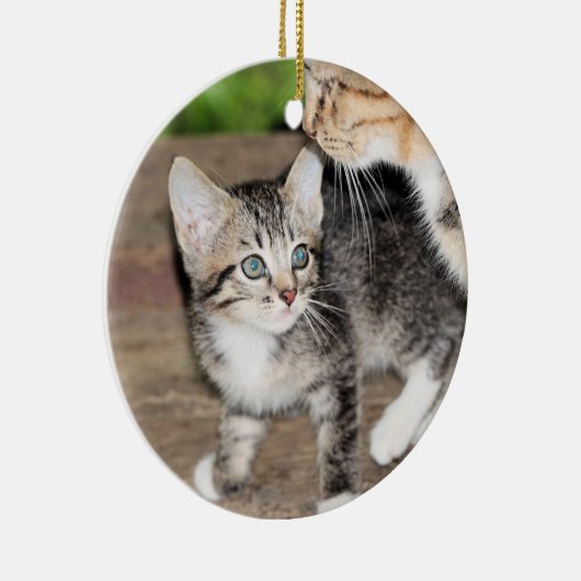 Kitten Keramik Ornament (Rechts)