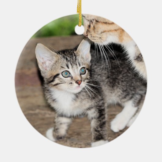 Kitten Keramik Ornament (Hinten)
