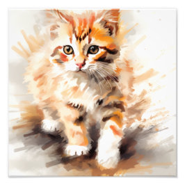 Kitten Kinderzimmer & Kinderzimmer Print Fotodruck