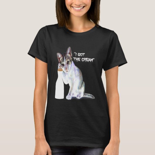 Kitten Kitten Leckereien Got ich die Cream Cat Bes T-Shirt (Vorderseite)