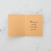 Kitten Klettervorhang Grußkarte Karte (Innenseite)