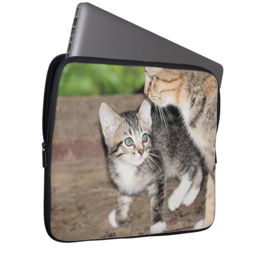 Kitten Laptopschutzhülle (Vorne Rechts)