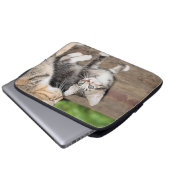 Kitten Laptopschutzhülle (Vorne Knopf)
