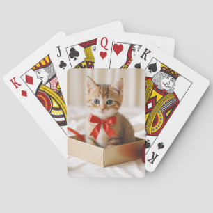 Kitten Liebe Tender Romantisches Geschenk Spielkarten