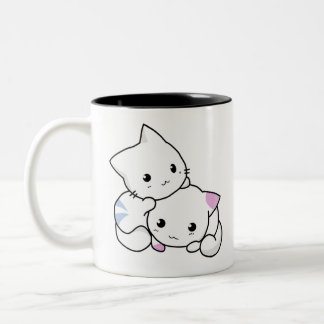 Kitten Liebe Zwei Tasse