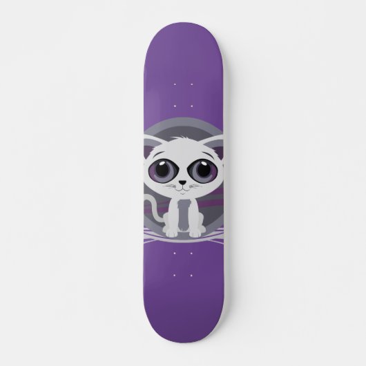 Kitten - Lila Skateboard (Vorne)