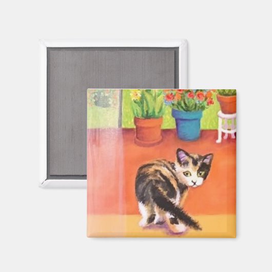 Kitten Magnet (Vorderseite/Rückseite)