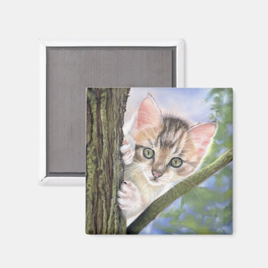 Kitten Magnet (Vorderseite/Rückseite)