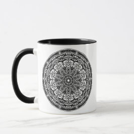 Kitten Mandala Tasse