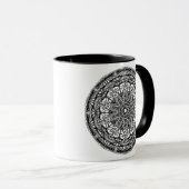 Kitten Mandala Tasse (VorderseiteRechts)