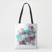 Kitten Mashup Tasche (Vorderseite)
