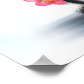 Kitten mit Ballon Poster (Ecke)