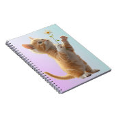 Kitten mit Blume Notizblock (Rechte Seite)