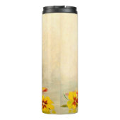 Kitten mit einem roten Band Thermosbecher (Rückseite)