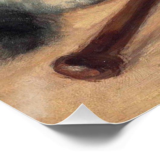 Kitten mit einer Wolle CC1174 Ronner-Knip Poster (Ecke)