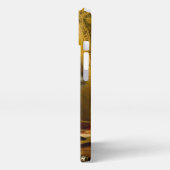 Kitten mit Farbe und Pinsel iPhone Hülle (Linke Seite)