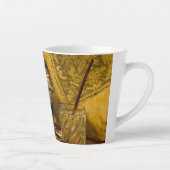 Kitten mit Farbe und Pinsel Milchtasse (Rechts)