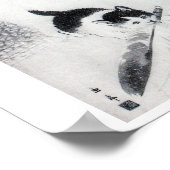 Kitten mit Feather, Imao Keinen Poster (Ecke)