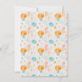 Kitten mit Mommy and Daddy Baby Shower Invites Einladung (Rückseite)