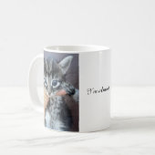Kitten Mug, Procrastinator Mug, Funny Mug Kaffeetasse (Vorderseite Links)
