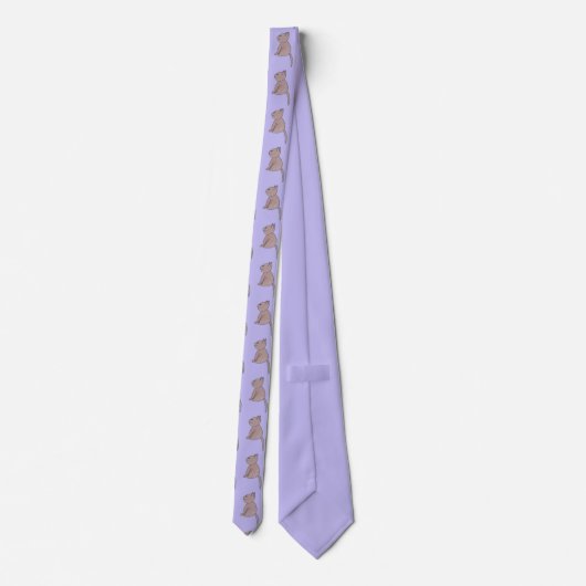 Kitten Necktie Krawatte (Rückseite)