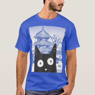 Kitten Neko Japan Manga Harajuku Otaku Grafische K T-Shirt