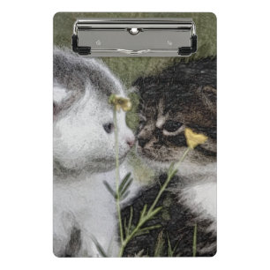 Kitten, Niedlich, Natur Mini Klemmbrett