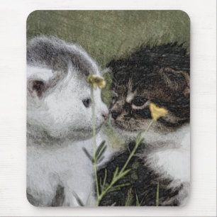 Kitten, Niedlich, Natur Mousepad