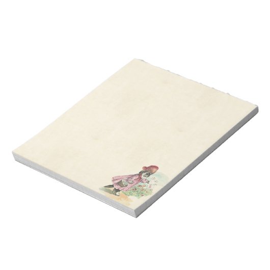 Kitten Notepad Notizblock (Rotiert)