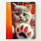 Kitten Notizblock (Rückseite)