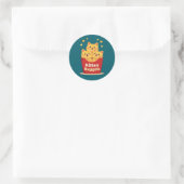 Kitten Nuggets – 100% süß, null Hähnchen Runder Aufkleber (Tasche)