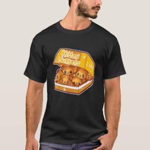 Kitten Nuggets Fast Food Cat Niedlich Chicken Nugg T-Shirt