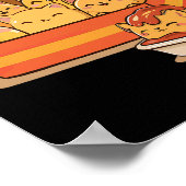 Kitten Nuggets Fun Niedlich Food Katzenkatze Lover Poster (Ecke)