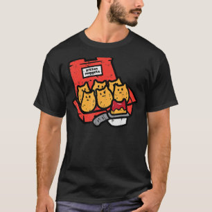 Kitten Nuggets Niedlich Fast Food Cat Food Lover G T-Shirt