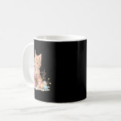 Kitten Oaster Kitten Eggs Artwork Kaffeetasse (Vorderseite Links)