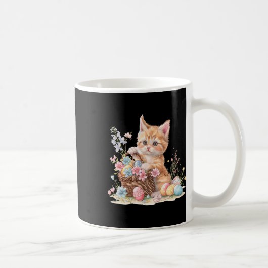 Kitten Oaster Kitten Eggs Artwork Kaffeetasse (Rechts)
