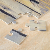 kitten on the dock at sunset puzzle (Seite)