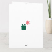 Kitten Orange Photo Text Customize Dankeskarte (Rückseite)