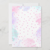 Kitten Party ruft alle pawty Animals zum Geburtsta Einladung (Rückseite)