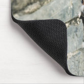 Kitten Peeking out Wall, Yangshuo, Guangxi Mousepad (Ecke)