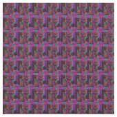 Kitten Pop Art Pattern, Stoff (Nahaufnahme)