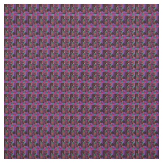 Kitten Pop Art Pattern, Stoff (Muster)