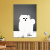 Kitten Portrait Leinwanddruck (Insitu (Wohnzimmer))