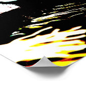 Kitten Print Poster (Ecke)