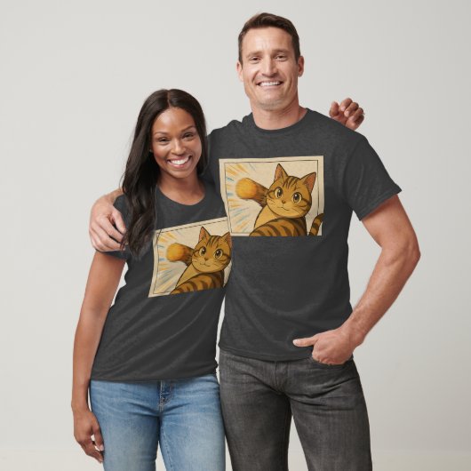 Kitten Punch T - Shirt (Unisex)