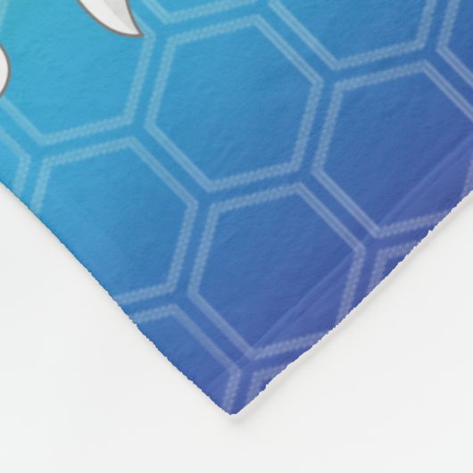 Kitten & Puppy Rainbow Fleece Blanket. (Ecke)