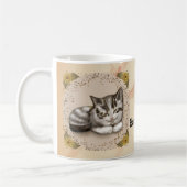 Kitten Schlafen Kaffeetasse (Links)